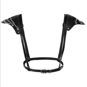 Adjustable Fashion Harness with Shoulder Pads